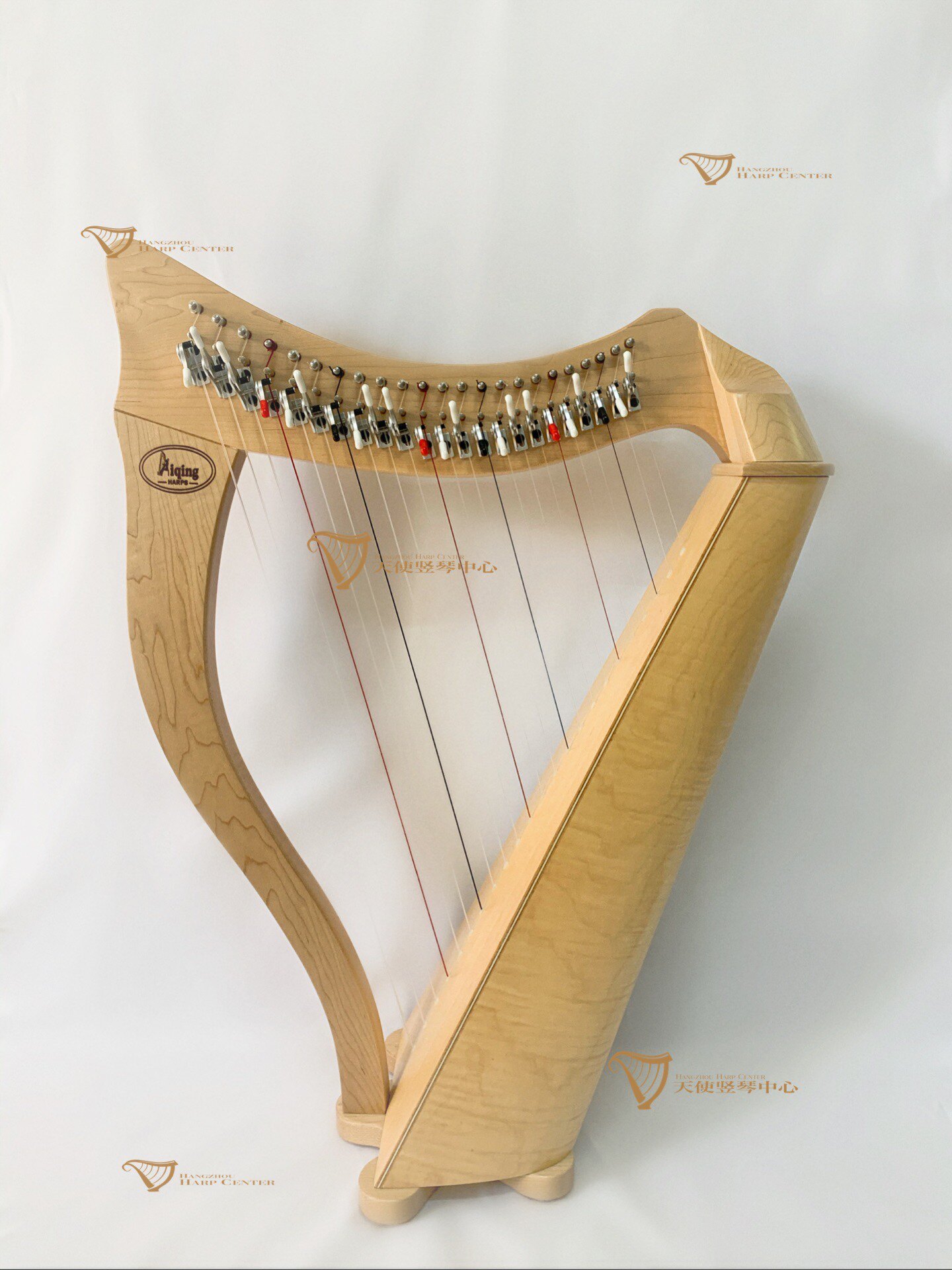 Aiqing 23A 23B small harp beginner beginner harp small almond with the same paragraph