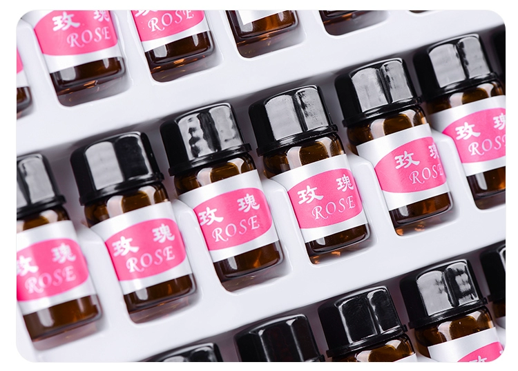 [36 chai] Tinh dầu hoa hồng 3ml tắm ngâm chân Massage cơ thể để giữ ẩm cho da dầu massage - Tinh dầu điều trị