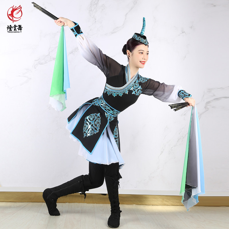 Yanyun dance Mongolian costume dance costume stage performance costume adult female solo dance art test costume minority training performance