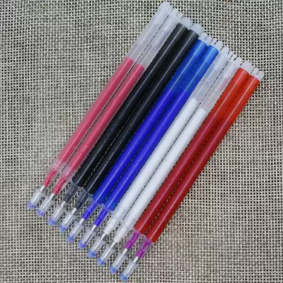 High temperature automatic disappearing refill fading pen Fading pen Blue white red clothing leather special 100 packs