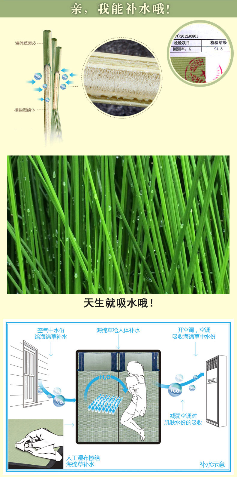 Mùa hè 蔺 草兰 草席 枕套 席 枕套 Gối gối đơn 72 * 46cm - Gối trường hợp gối