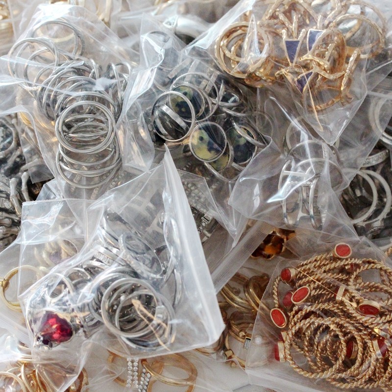 Bague mixte OTHER   en Alliage argent plaque plaque or - Ref 3088381 Image 4