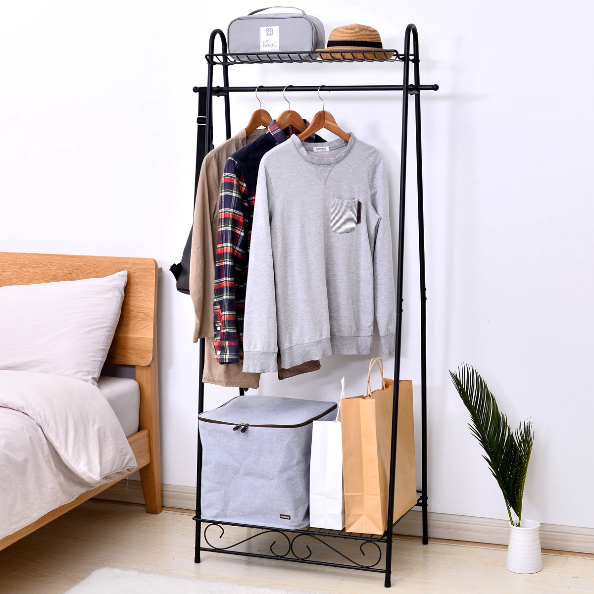 Red Star Merry Kyron Self-employed Dragon Cat Presen Creative Iron Art Clothing Hat Rack Landing Style Bedroom Living-room Clotheshorse Clothes Hanger