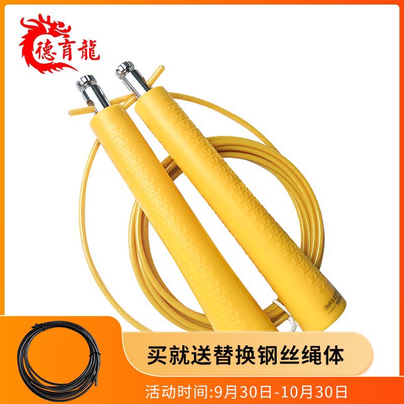 Deyulong bearing wire rope skipping speed practice rope fitness equipment skipping rope student adult skipping rope DYL-8