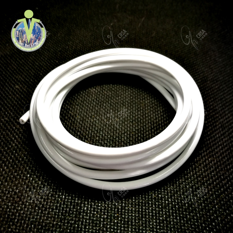 New anti-chill wearable figure speed race is issued with replacement white rubber rope jump rope Shanghai
