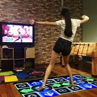 Rung nhảy mat đôi giao diện TV nhà nhảy khiêu vũ máy nhảy cảm giác chạy giao diện điều khiển trò chơi - Dance pad thảm nhảy nhạc