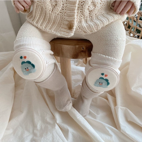 Брендовые детские хлопковые летние наколенники, защитное снаряжение для раннего возраста, дышащая лента, защита при падении, с вышивкой