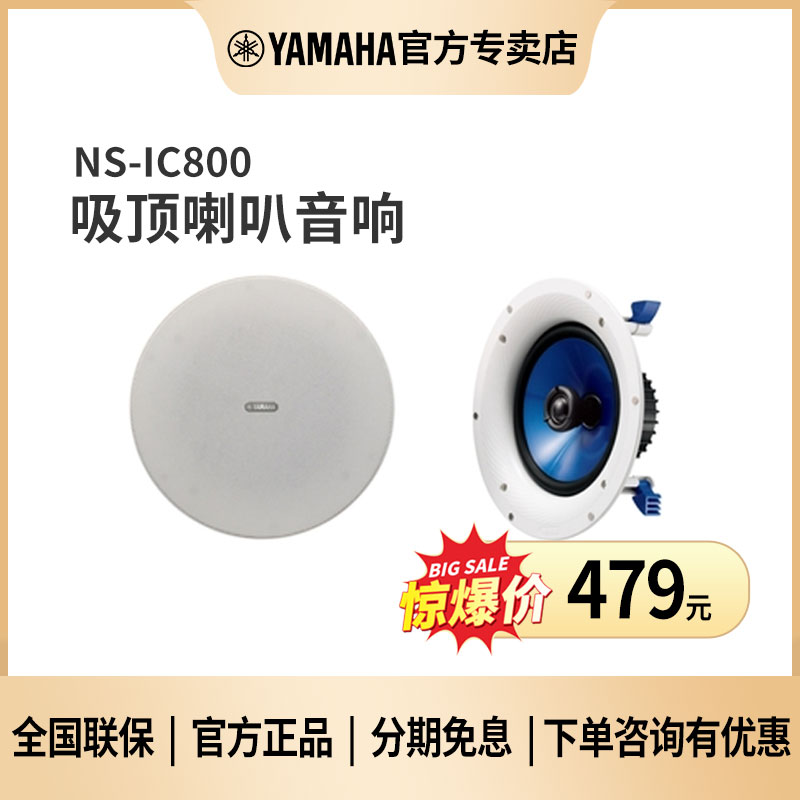 Mountain Leaf NS - IC800 Ceiling Horn Household Small embedded background music set moisture - proof trumpet