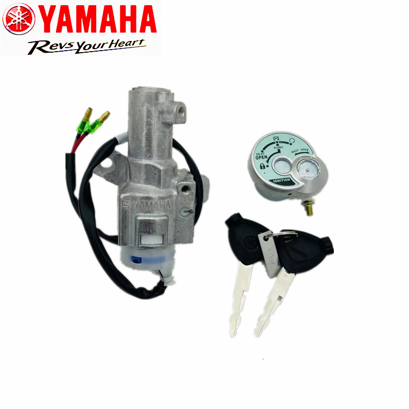 Yamaha Motorcycle accessories JYM125T Seahawk Eagle Coincidence AS125 electric door lock head lock sleeve lock-Taobao