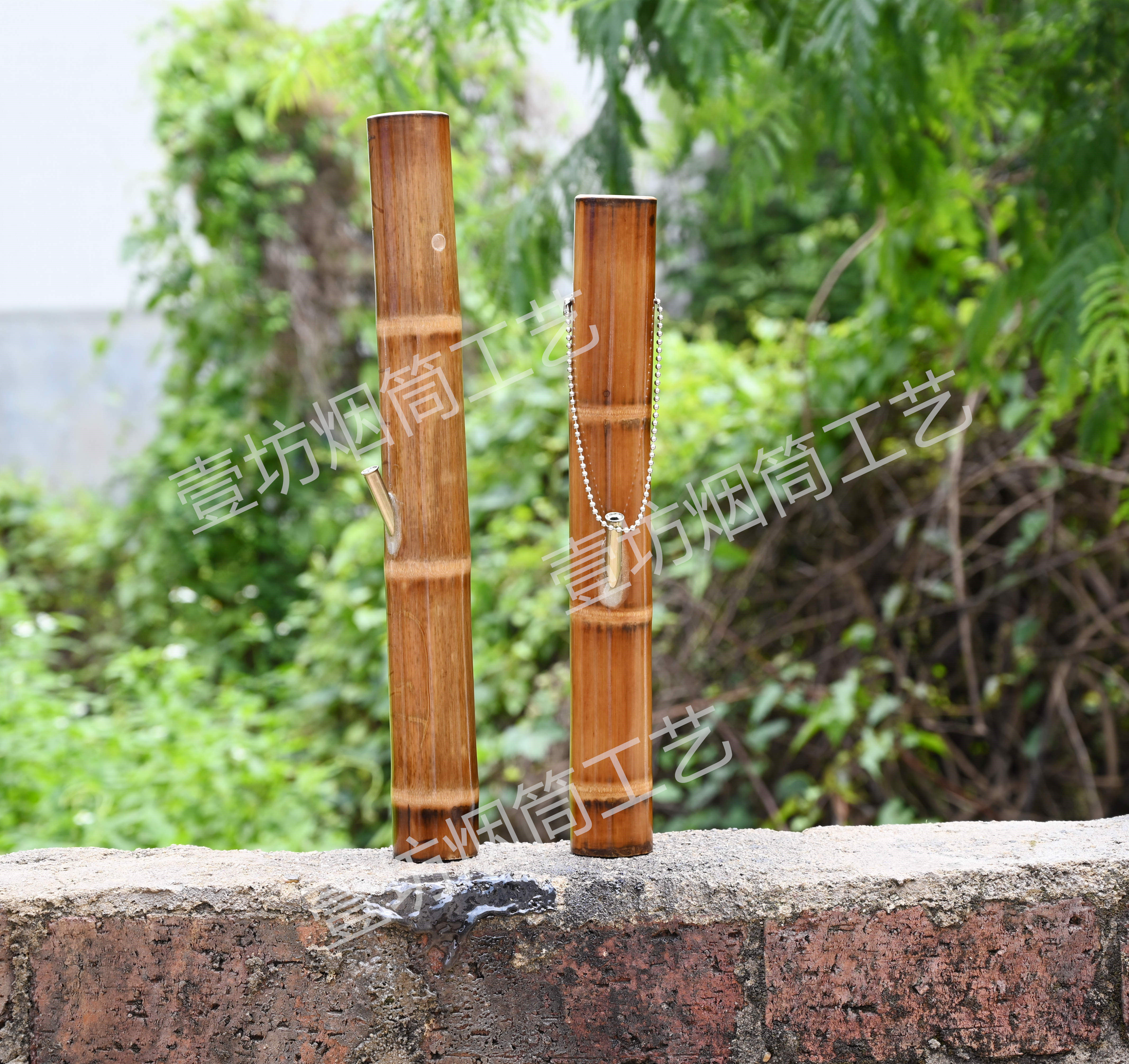 Bamboo Hookah Short Section Long Bamboo Section Changshun Edition Water King Guangdong Smoking Set Custom-made Bong Rod