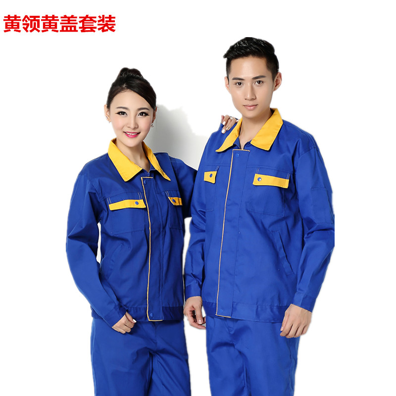 Quần yếm dài tay phù hợp nam nữ mặc mùa thu và mùa đông xưởng xưởng xưởng may áo khoác bảo trì tự động sửa chữa bảo hiểm lao động quần áo tùy chỉnh đồ vest