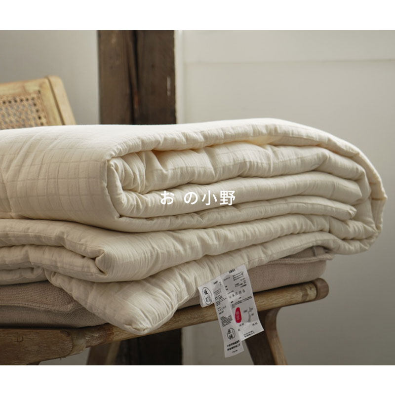 お の Ono Export Japan A class baby grade soybean quilt cotton spring and autumn quilt single and double winter quilt