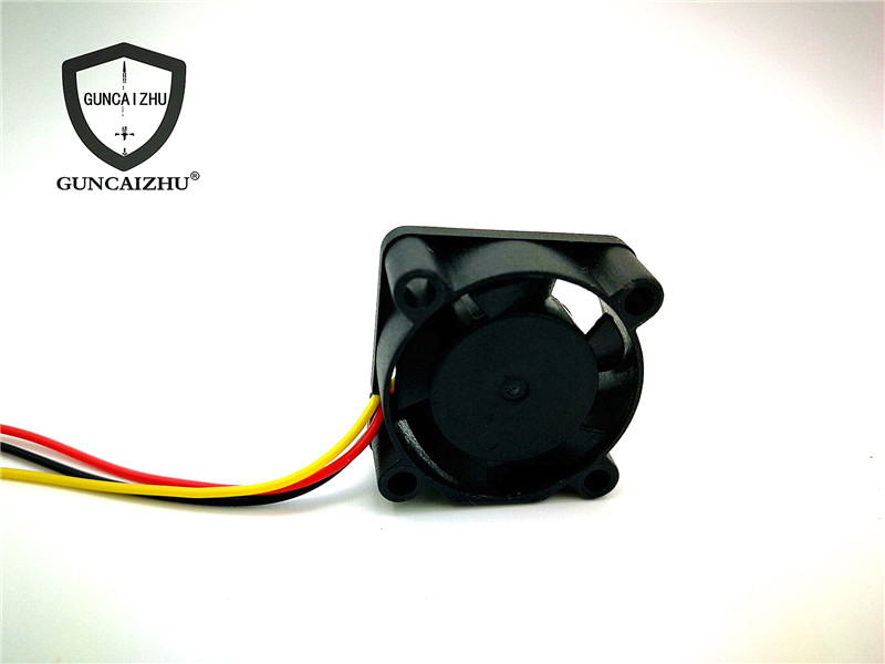New 3510 3010 2510 hydraulic 3.5/3/2.5cm motherboard graphics card 12V three-wire speed measuring cooling fan