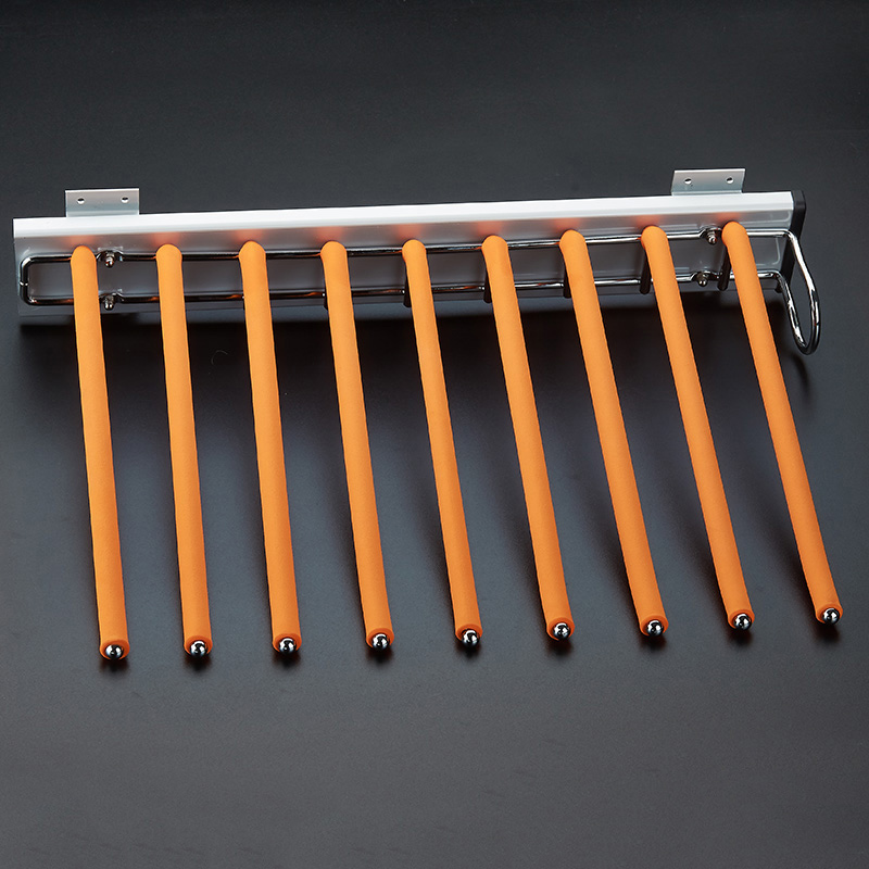 Pants Rack Telescopic Pants Rack Wardrobe Pants Rack Thickened Sliding Cabinet Panty Rack Hardware Cloakroom Accessories Pants Drawer