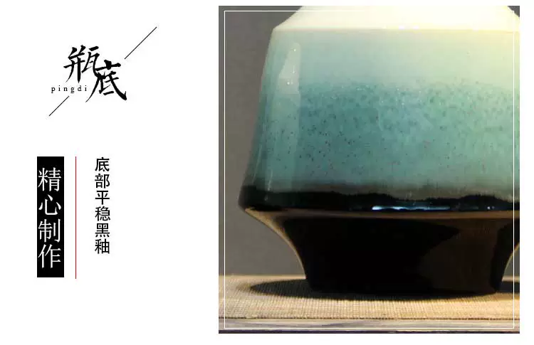 Jingdezhen hiện đại mới Trung Quốc gốm sứ sáng tạo phòng khách TV Tủ rượu Bogujia Trang trí nội thất - TV