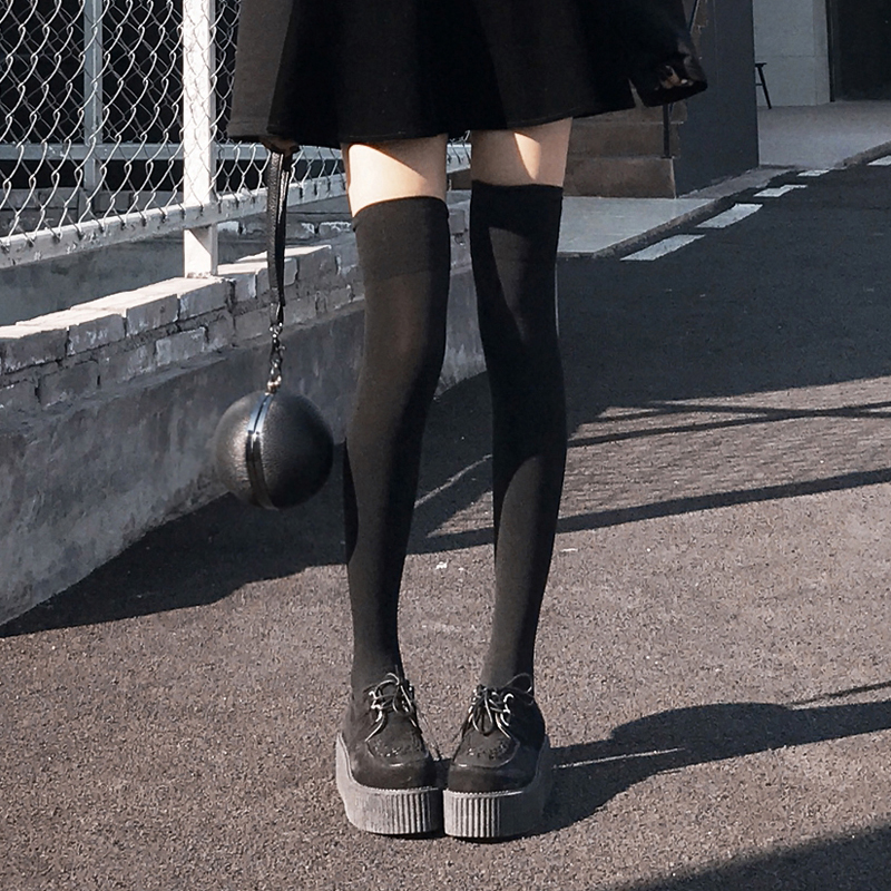 Spot Super good to wear private items recommended thigh non-slip velvet high socks stockings female thin Japanese