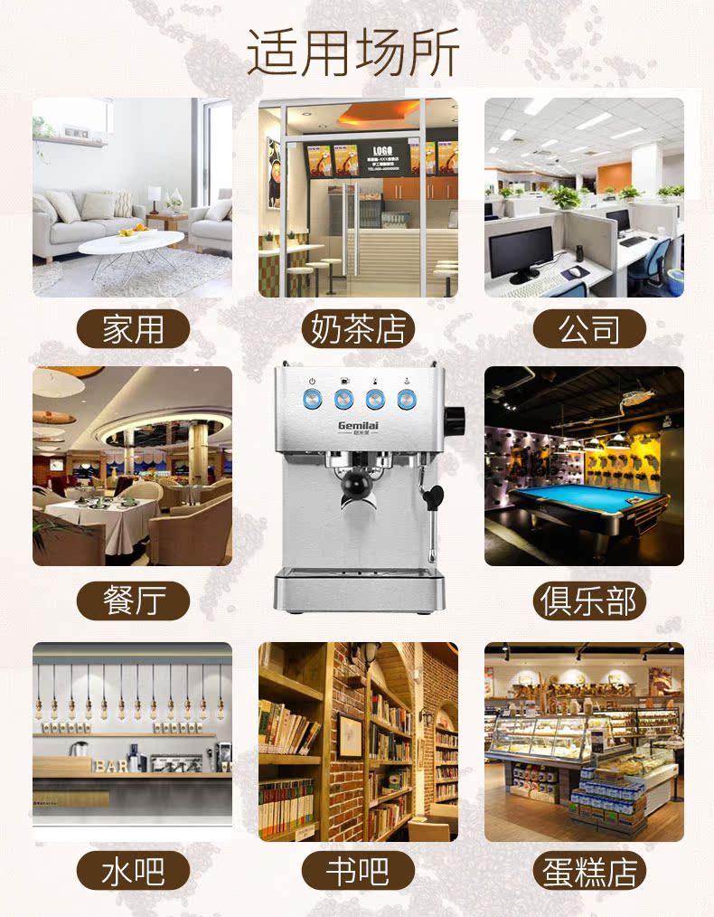 Máy pha cà phê gia đình bán tự động điều khiển bằng tay loại điện tử tạo bọt nhỏ - Máy pha cà phê máy pha cà phê blitzwolf bw-cmm2