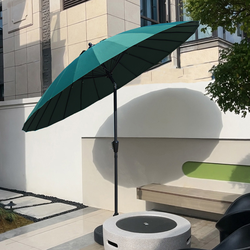 B&B Balcony Sunshade Umbrella, Open-Air Courtyard Villa Sun Umbrella, Commercial Retro Leisure Umbrella, Garden Outdoor Canopy