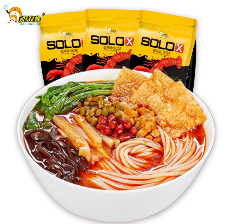 Authentic Guangxi specialty Liuzhou snail powder Haohuan snail crayfish screw powder 320g  