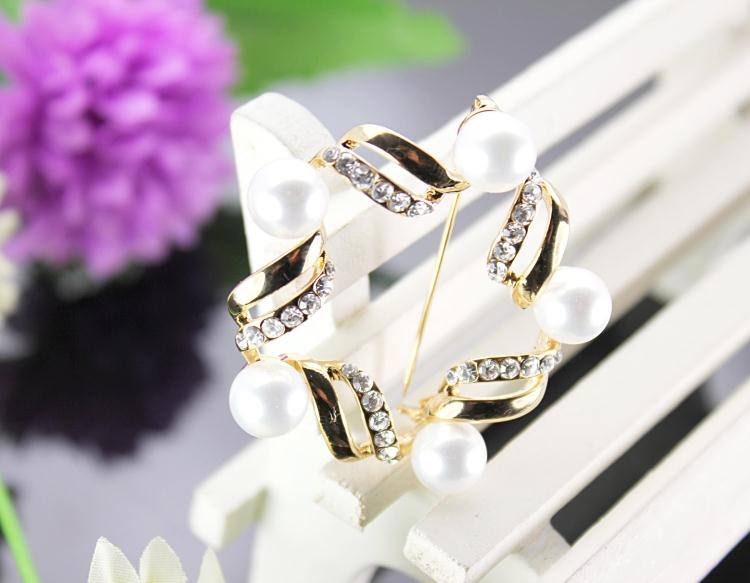 Broche femme en Zircon diamant - Ref 1187915 Image 11