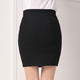 Black hip skirt, sexy work skirt, skirt, women's spring, autumn and summer one-step skirt, elastic short skirt, professional skirt, skirt