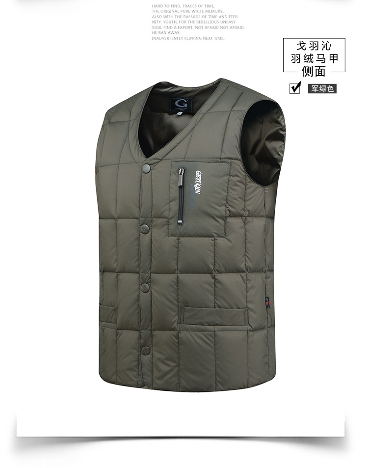 Mùa thu đông xuống áo vest nam nam trung niên mặc vest béo bên ngoài mặc áo bố trung niên cỡ lớn quần áo big size nam