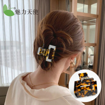 French retro BAO WEN grab clip hair accessories bath head hairclip female Korean simple hair top clip hair top clip hair headgear