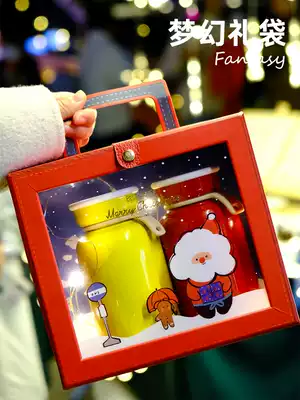 Christmas gift bag Packaging bag Portable gift bag with hand gift box Gift box tote bag gift bag gift bag