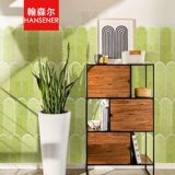 翰森尔 Северный маленький кирпичный кирпич -все -то -перо кирпич кирпичный фон настенная платформа сплошной темно -зеленый вентилятор бесплатная доставка личность