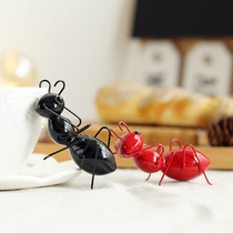Creative small ant living room TV cabinet wine cabinet decoration window model room display photography props home decorations