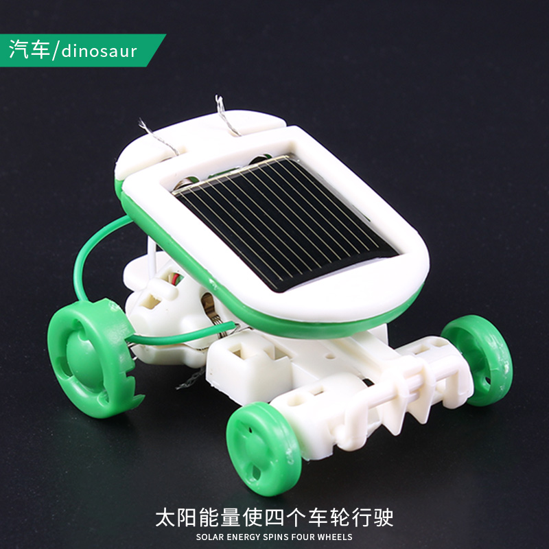 Solar Toy Diy Assembly Model Robot Tech Small Production Invention Children Science Experiment Elementary School Students