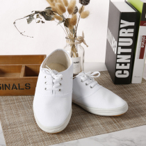 White Nets Shoes Sails Shoes White Sneakers Shoes Tie Shoes Small White Shoes White Cloth Shoes Dance Shoes Dancing Shoes Men And Women Martial Arts Shoes