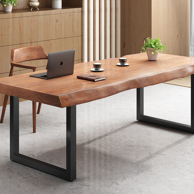 Solid wood computer desk Desktop minimalist modern desk Nordic Easy desk bedroom desk Home desk