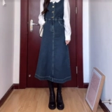 Джинсовый весенний комплект, французский стиль