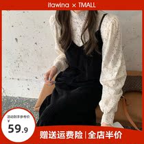 Early spring 2022 New French style braces Libra dress Sentying suit Dont make a stunning long dress Summer womens dress