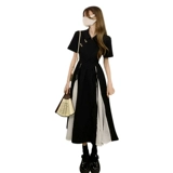 Летнее платье, длинная юбка, ципао, китайский стиль