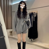 Трикотажное белое весеннее платье, весенний комплект, городской стиль