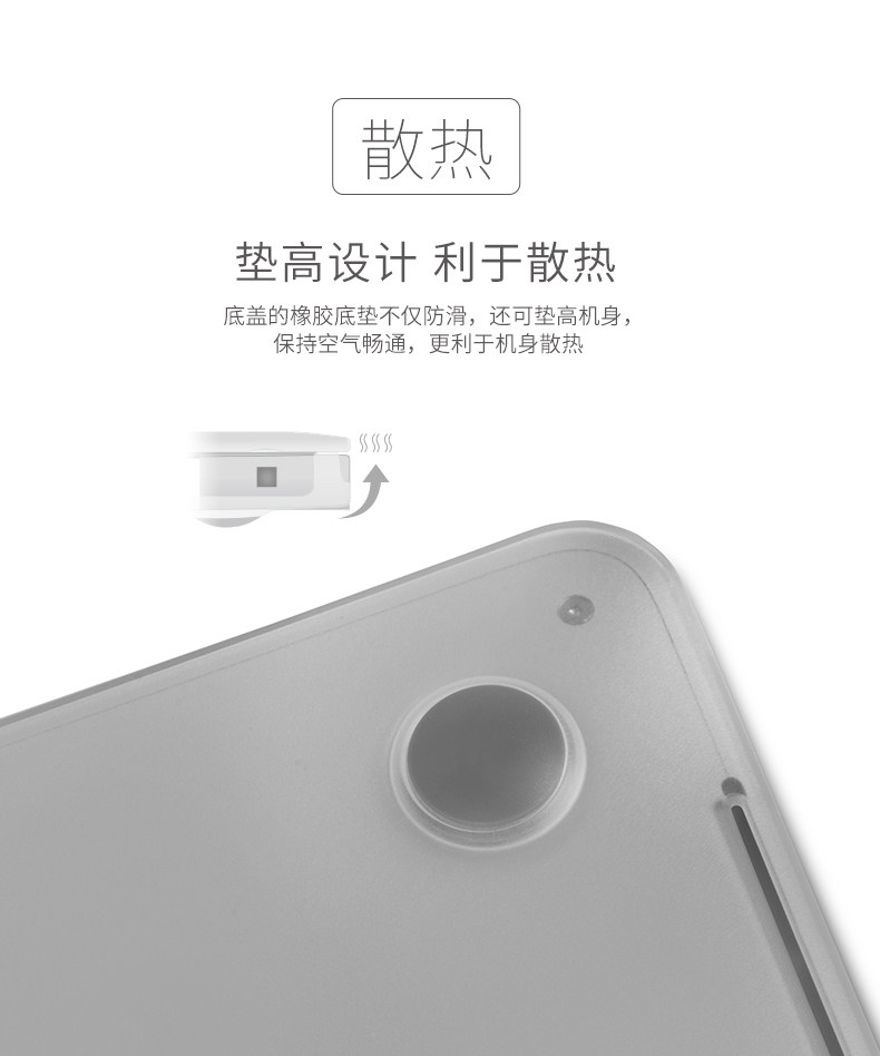 新款Macbook Pro 15寸 电脑透明防刮壳保护套 图8