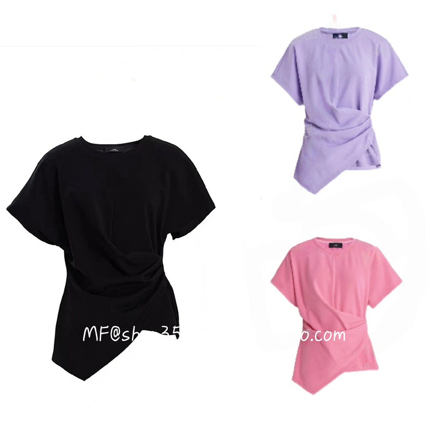 AUM圆领百搭短袖：2025夏季穿搭必入单品_T恤_淘宝服装网