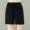 Black (cotton shorts)