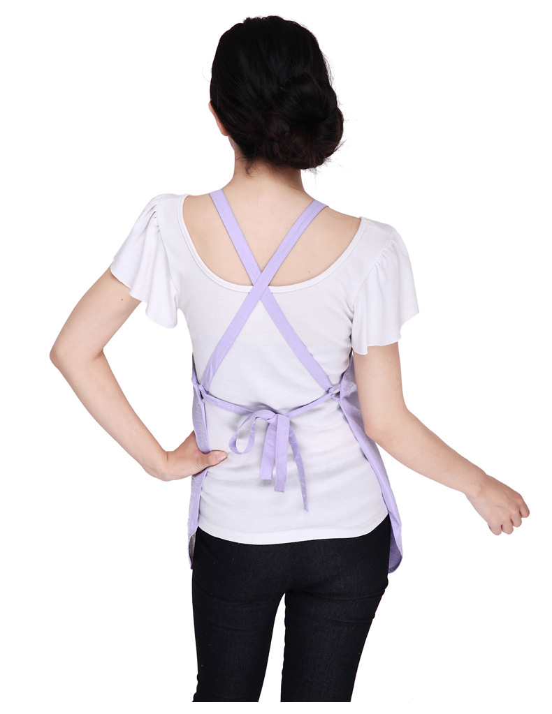Tingmei sợi bạc bảo vệ bức xạ tạp dề thai sản 2018 có thể tháo rời và có thể giặt dài tạp dề máy tính điện thoại di động quần áo bảo vệ áo chống bức xạ nano bạc cho bà bầu