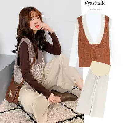 Maternity spring suit fashion 2021 new Western style trendy mother age-reducing net red sweater small two-piece suit