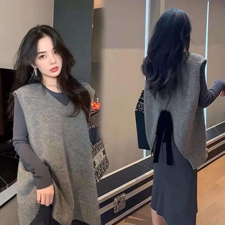 Pregnancy Woman Dress Spring Clothing Suit 2022 Fashion New Spring Autumn Mid web Infrared out of two style foreign dress Long dress