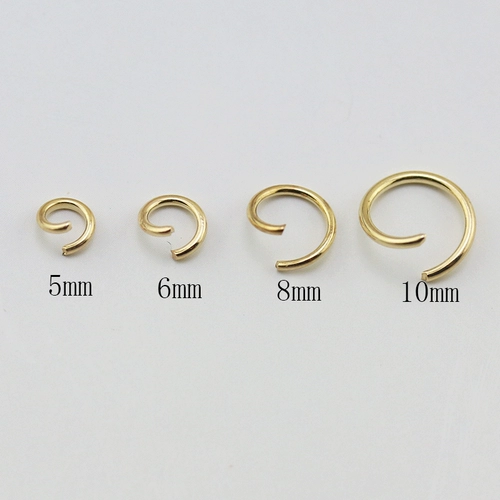 Аксессуар, аксессуары, колечки для украшений и бижутерии, DIY, 5/6/8/10мм, 10 грамм