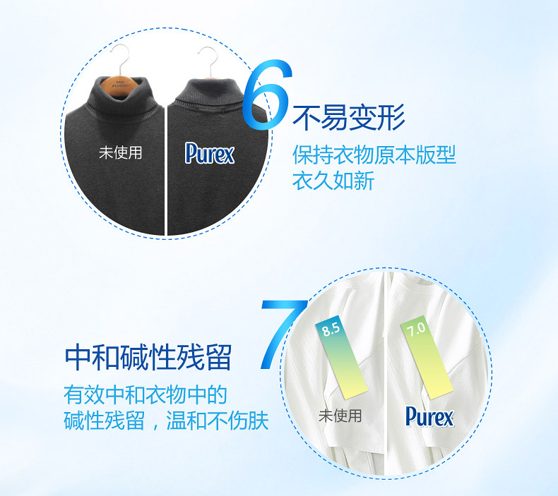 Mỹ Purex Prex quần áo chất chăm sóc mềm Giảm tĩnh điện Hương thơm kéo dài Hương thơm hoa oải hương - Phụ kiện chăm sóc mắt giá nước xả vải comfort