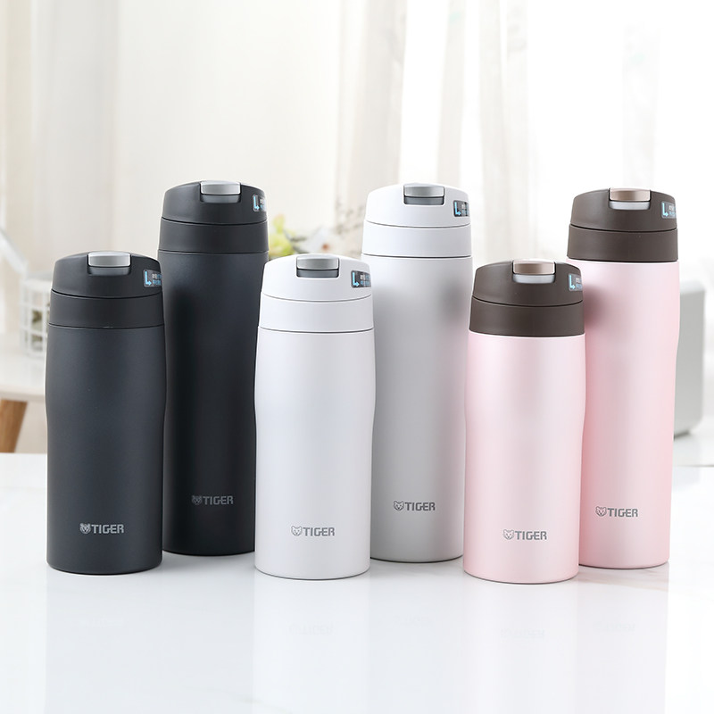 Tiger brand thermal insulation cup Japan imported MJE-A048 business high-end men's and women's water cup 480ml