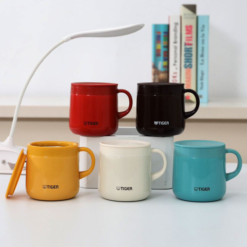 Tiger tiger board insulated cup 280ml cute macaron ultra light office coffee tea maker cup MCI-A28C
