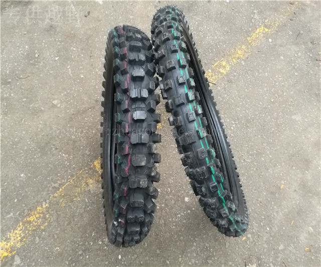 Off-road motorcycle CQR Jialing cabbage 21 18 front and rear big flower tires 100 90-18 big flower off-road tires