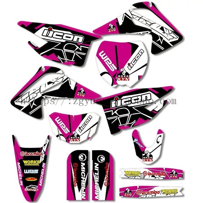 Off-road modified universal sticker, 250 pieces, 1 pieces