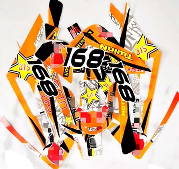 Off-road modified universal sticker, 250 pieces, 1 pieces